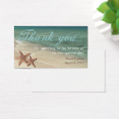 Zeester Oceaan Dank u Label Visitekaartje (Bureau)
