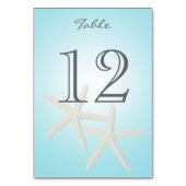 Zeester Ocean Dreams Tafelnummer Kaart (Achterkant)