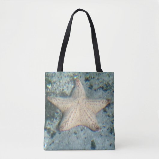 Zeester Onderwater Zeebodem Stilte Tote Bag (Voorkant)