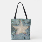 Zeester Onderwater Zeebodem Stilte Tote Bag (Achterkant)