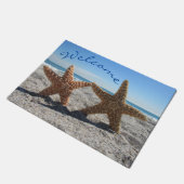 Zeester op het Strand - Welkom Mat (Schuin)