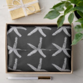 Zeester Patroon Strand Kerst Zwart Wit Cool Tissuepapier (Geschenk)