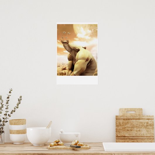 zeester poster (Keuken)