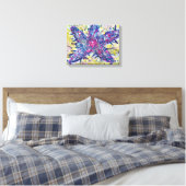Zeester Schilderij op Canvas Afdruk (Insitu (Slaapkamer))
