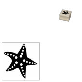 Zeester Stamp, Strand Thema Rubber Stamp Rubberstempel (Gestempeld)