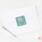 Zeester Zand Dollar Bruiloft Favor Stickers (Envelop)
