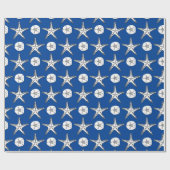 Zeester Zanddollar Patroon Cadeaupapier (Vlak)