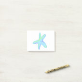Zeester - Zeester in pasteltinten Post-it® Notes (Op bureau)