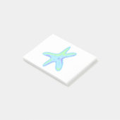 Zeester - Zeester in pasteltinten Post-it® Notes (Schuin)