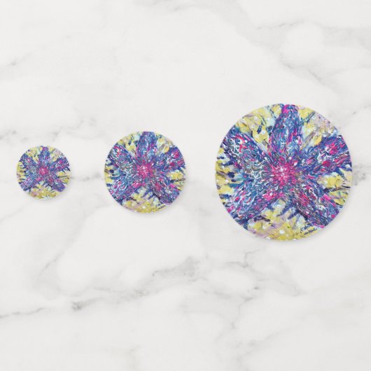 Zeesterconfetti Confetti (Voorkanten)