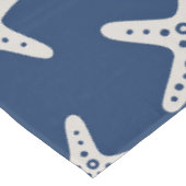 Zeesterpatroon Blauw Tafelkleed (Gekanteld)