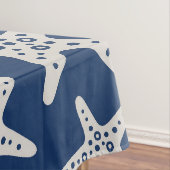 Zeesterpatroon Blauw Tafelkleed (Voorbeeld)
