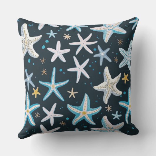 zeesterren buitenkussen (Achterkant)