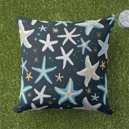 zeesterren buitenkussen (Gras)