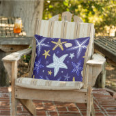 zeesterren buitenkussen (Stoel)