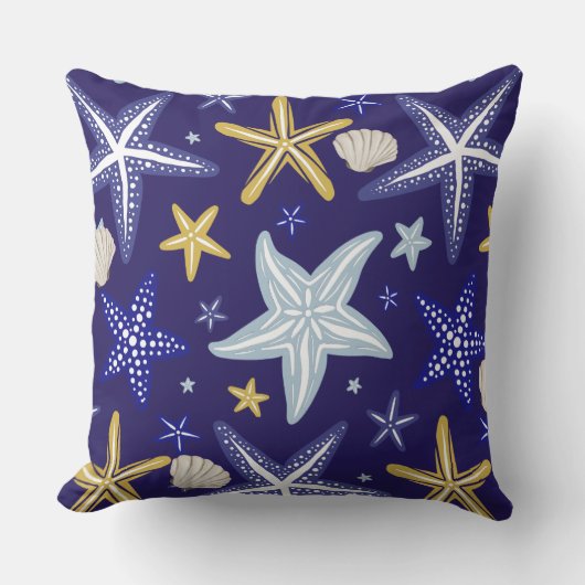 zeesterren buitenkussen (Voorkant)