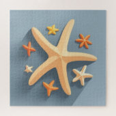 Zeesterren en de Kleine Ones Legpuzzel (Horizontaal)