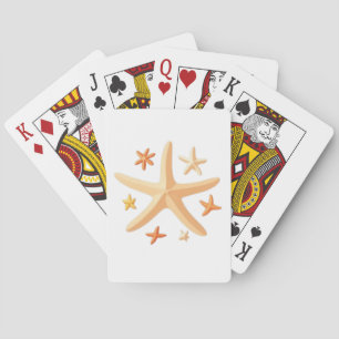 Zeesterren en de Kleine Ones Pokerkaarten