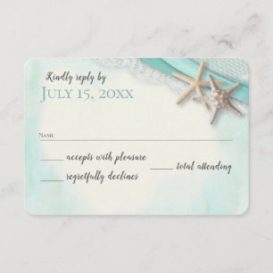 Zeesterren en Kant  Beach Response Kaart