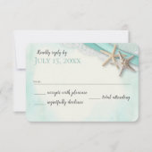 Zeesterren en Kant  Beach Response Kaart (Voorkant)