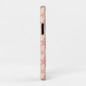 Zeesterren en koraalroze pastelpatroon Case-Mate iPhone case (Achterkant/rechts)