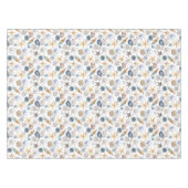 Zeesterren en schelppatroon tafelkleed (Voorkant (Horizontaal))