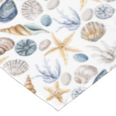 Zeesterren en schelppatroon tafelkleed (Gekanteld)