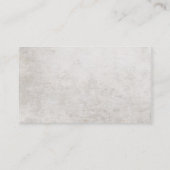 Zeesterren en Spa Stenen Visitekaartje (Achterkant)