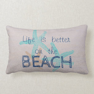 Zeesterren, Het Leven Is Beter Op Het Strand, Zand Kussen