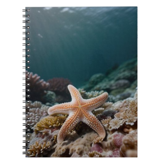 Zeesterren in de diepzee notitieboek (Voorkant)