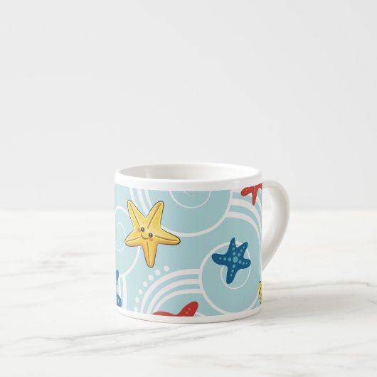 Zeesterren in de Zuidelijke Oceaan Espresso Kop (Voorkant rechts)