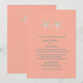 Zeesterren Koraal Sinaasappel Grijs Blauwgroen Nau Kaart (Voorkant / Achterkant)