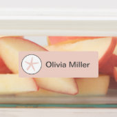 Zeesterren naamlabels voor schoolkamp kinderopvang labels (Aangebracht)