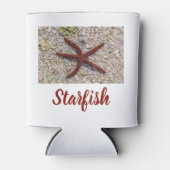 Zeesterren Oceaan  Strand Retro Souvenir Blikjeskoeler (Voorkant)