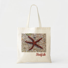 Zeesterren Oceaan  Strand Retro Souvenir Tote Bag