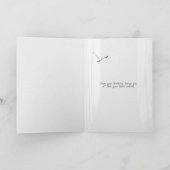 Zeesterren oceaan venster verjaardag kaart (Binnen)