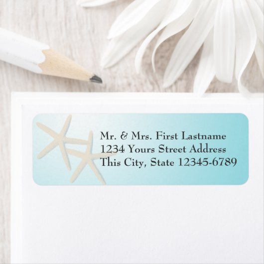 Zeesterren Ocean Dreams Etiket (Insitu)