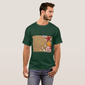 Zeesterren op Zandkust T-shirt (Voorkant volledig)