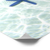 Zeesterren, Rock Islands, Palau Poster (Hoek)
