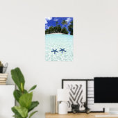 Zeesterren, Rock Islands, Palau Poster (Thuiskantoor)