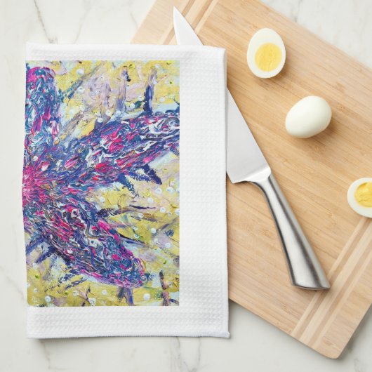 Zeesterren theedoek (Quarter Fold)