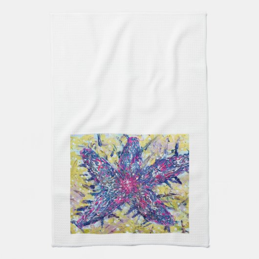 Zeesterren theedoek (Verticaal)