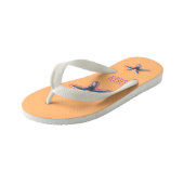 zeesterren verrassing kinder teenslippers (Schuin)