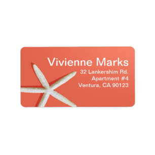 Zeesterren Vingers Strand   koraal Etiket