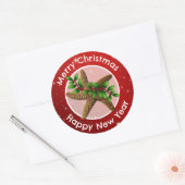 Zeesterren Vrolijke Kerstmis Envelop zegels (Envelop)