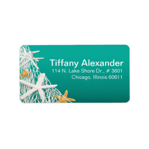 Zeesterrennetten strand   Aqua Etiket