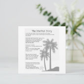 Zeesterrenverhaal, zeesterren gooier, zeesterren g (Staand voorkant)