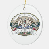 Zeesterschap — zeebodem met thema keramisch ornament (Links)