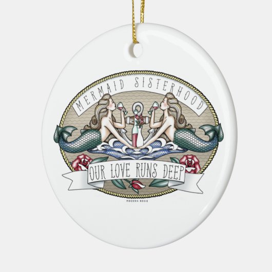 Zeesterschap — zeebodem met thema keramisch ornament (Links)