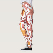 Zeesterschelpen: Scandinavisch Zee Leggings (Links)